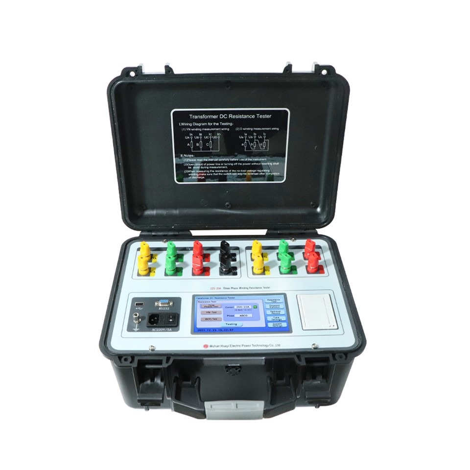 Penguji Rintangan DC Tiga Fasa